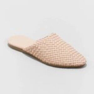 Women's Elora Mule Flats - Universal Thread™ Blush 10
